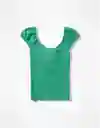 Camiseta Mujer Verde Talla SMALL 400385348481 American Eagle