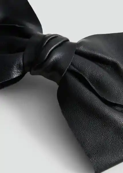 Banda Lelly Negro Talla 99 Mujer Mango