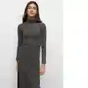 Vestido Gris Claro Vigoré Talla 21 Teen Niñas Mango