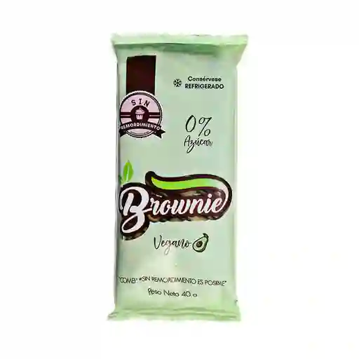 Brownie Vegano de Aguacate