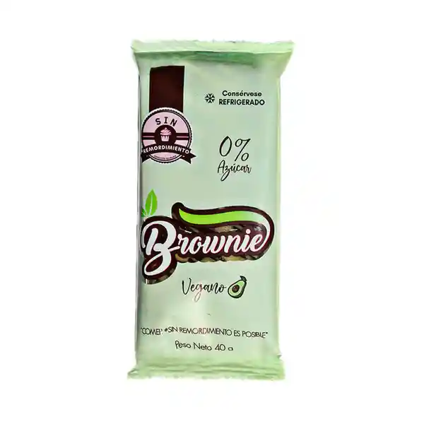 Brownie Vegano de Aguacate