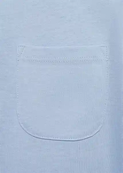 Camiseta Jimmy Celeste Talla 08 Niños Mango