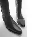 Botas Alba Negro Talla 40 Niñas Mango