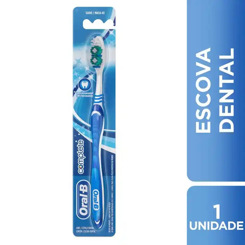 Oral-B Complete Limpieza Profunda Cepillo Dental 3 Unidades