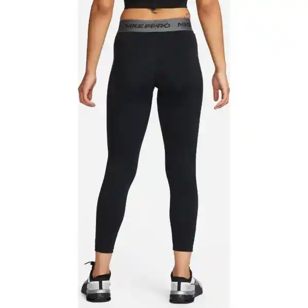 Nike Leggings Dri-Fit 7/8 Tght Para Mujer Negro Talla L