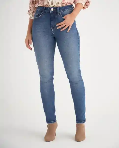 Jean Azul Rivera Medio Talla 10 679F000 Esprit