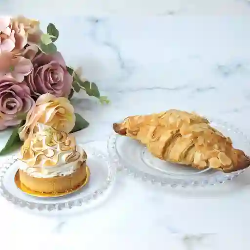 Combo Tarta de Limón & Croissant de Almendras