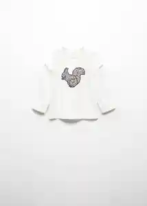 Camiseta Ardi Offwhite Talla 69 Niña Mango