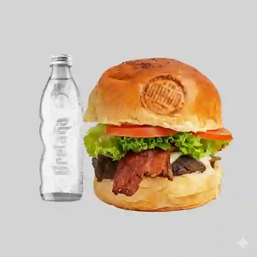 Combo hamburguesa americana + bretaña