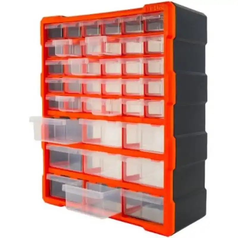 Tactix Caja Organizadora 39 Compartimientos Pared 320636