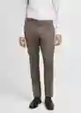 Pantalón París Beige Talla 40 Hombre Mango