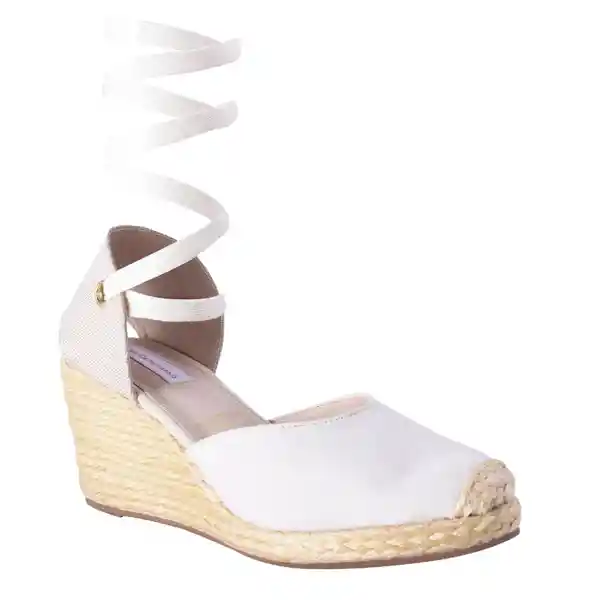 Spadrillas Plataforma Kiri Beige-38