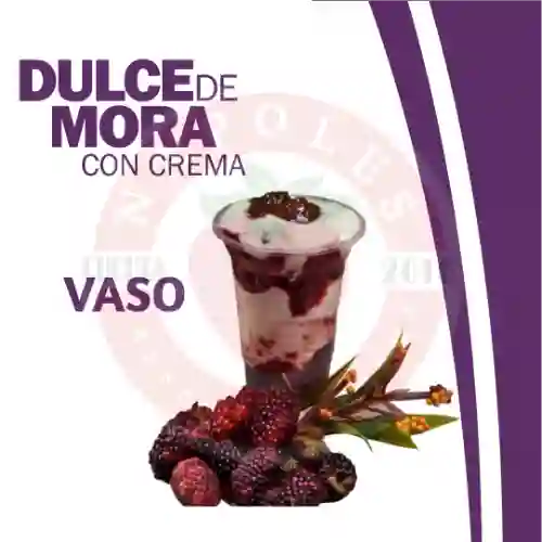 Dulce de Mora Vaso