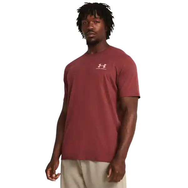 Under Armour Camiseta M Sportstyle Lc Hombre Rojo Talla LG