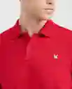 Camiseta Polo Muscle Rojo Chili Oscuro S Chevignon