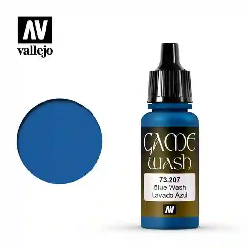 Vallejo Pintura Acrílica Game Color Lavado Azul 17 mL