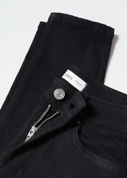 Pantalón Jean Soho Tejano Negro Talla 32 Mujer Mango