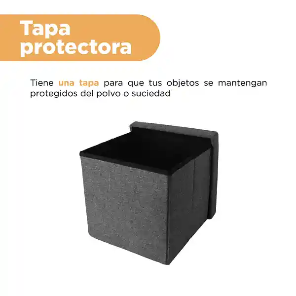 Organizador Tela Para Almacenamiento Plegable Gris Miniso