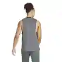 Adidas Camiseta D4t Tank Hombre Gris XL IS3819