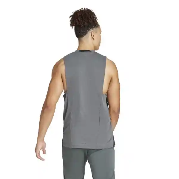 Adidas Camiseta D4t Tank Hombre Gris XL IS3819