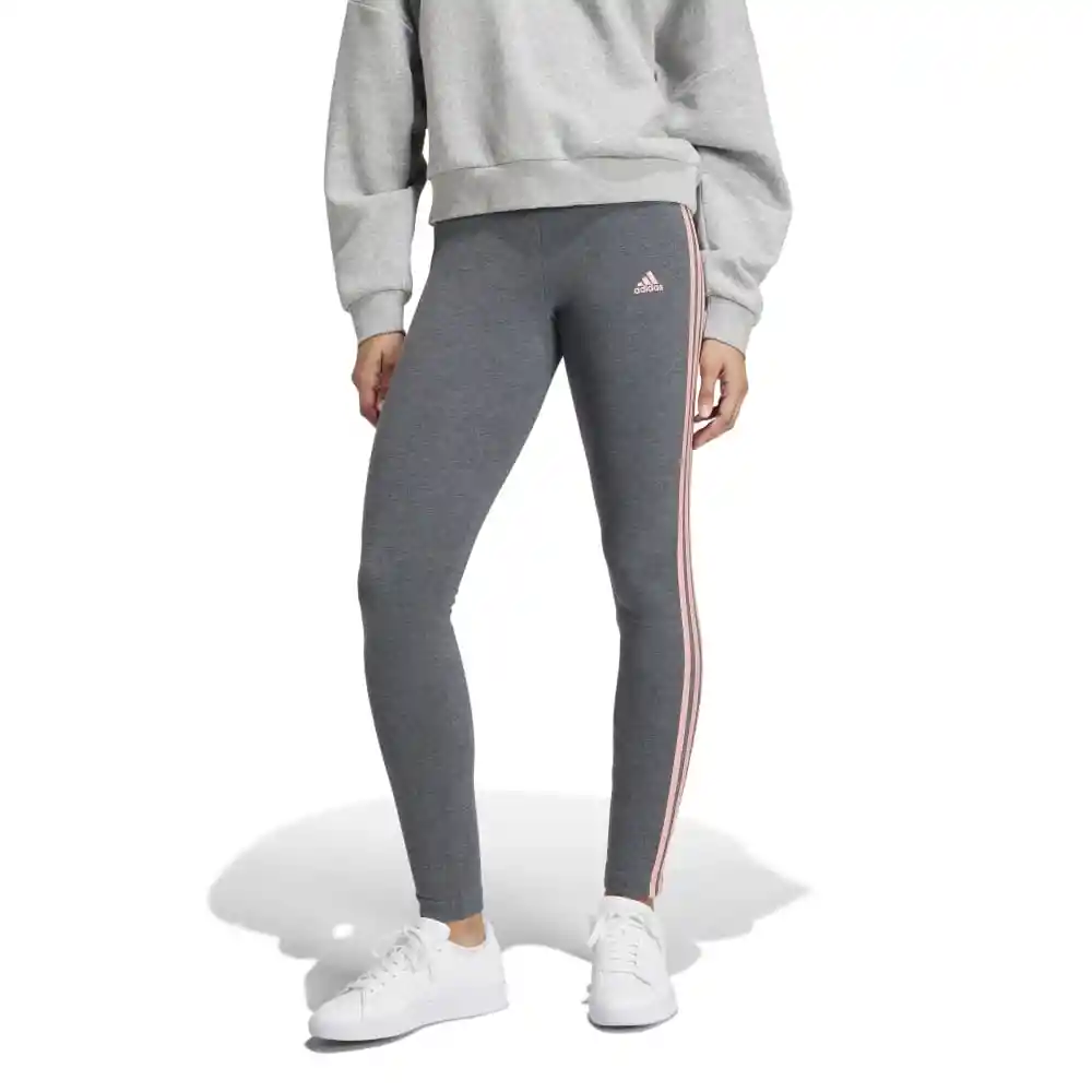 Adidas Leggings 3S Mujer Gris S