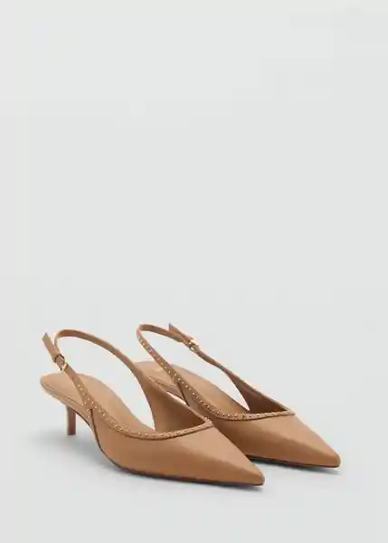 Zapatos Yate Camel Talla 37 Mujer Mango