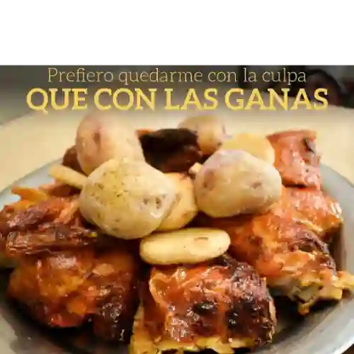 Pollo Asado+patacones