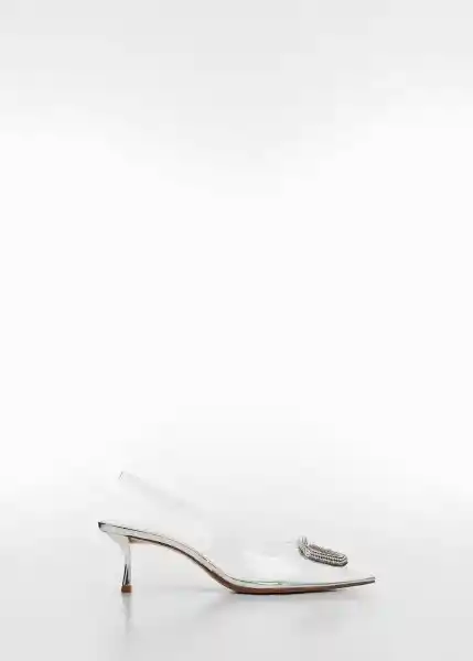 Zapatos Clear Nude Talla 36 Mujer Mango