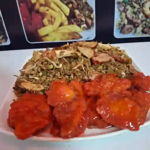 Arroz chino con pollo ress collis