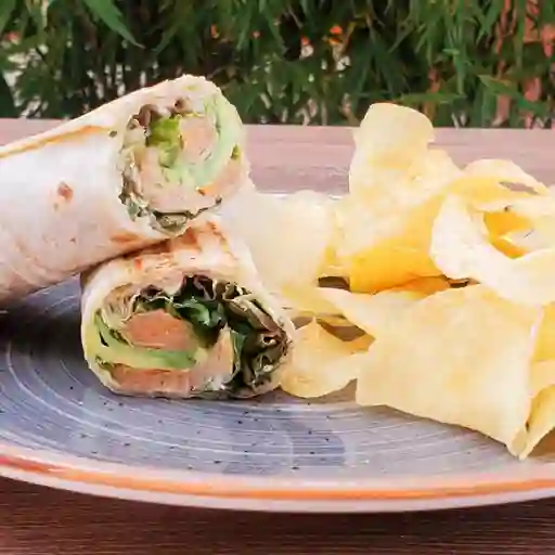 COMBO WRAP SALMON AGUACATE