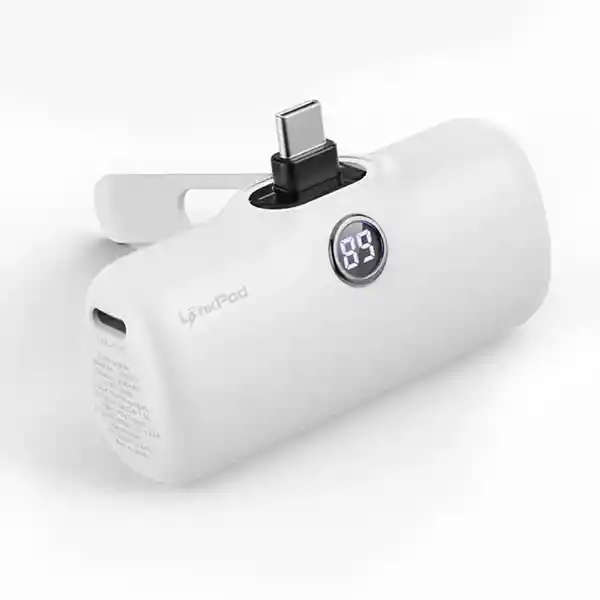 Iwalk Batería Con Soporte L.P Android Blanco 5000mah