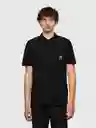 Diesel Camiseta T-Polo-Worky Negro Talla L