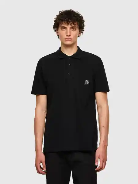 Diesel Camiseta T-Polo-Worky Negro Talla L