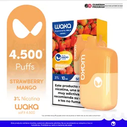 WAKA Vape SoFit 4500 Strawberry Mango-3% 4500 puff