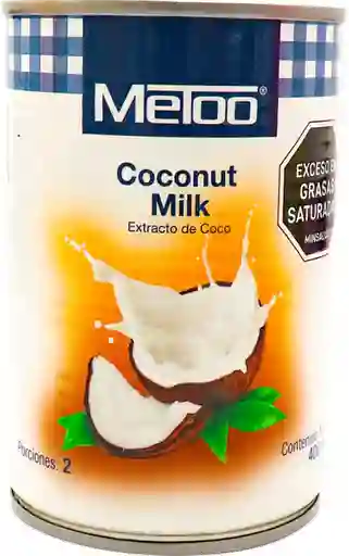 Leche de Coco Metoo*