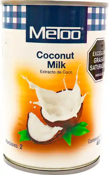 Leche de Coco Metoo*