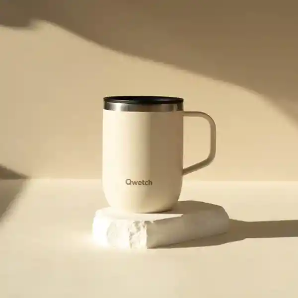 Qwetch Mug Isotérmico Arena Mate 350 mL