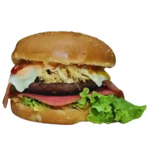 Hamburguesa Clasica con Pollo