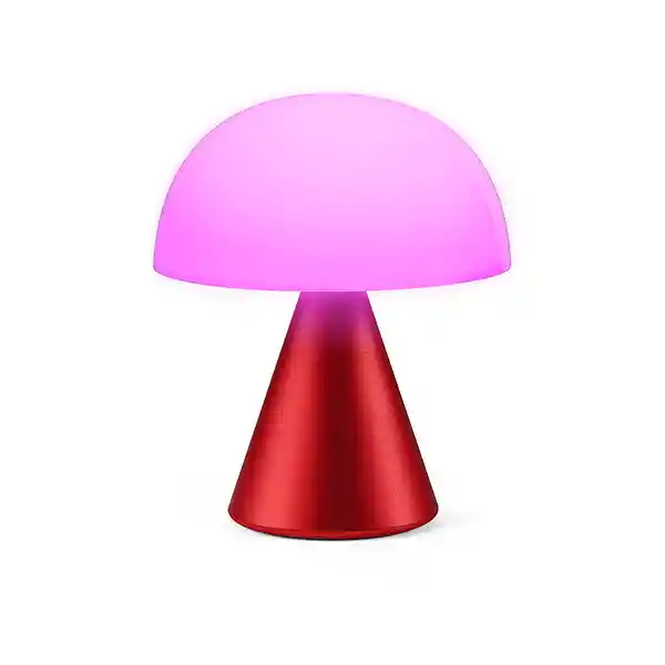 Lexon Lámpara Hongo Mediana Rojo