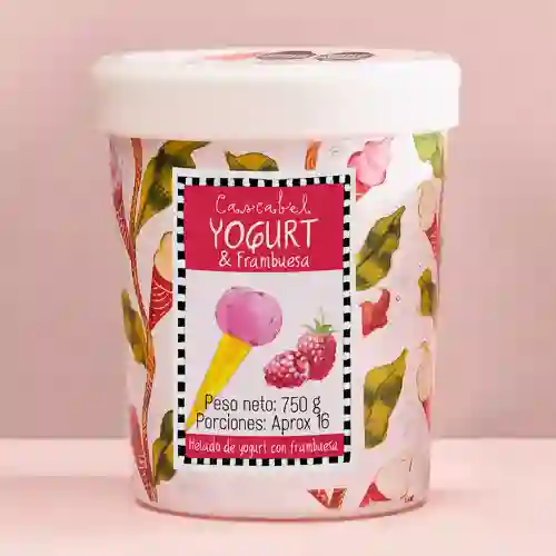 Litro Helado de Frambuesa