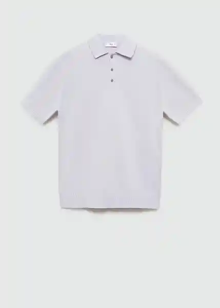 Polo Toro Lila Talla XXL Hombre Mango