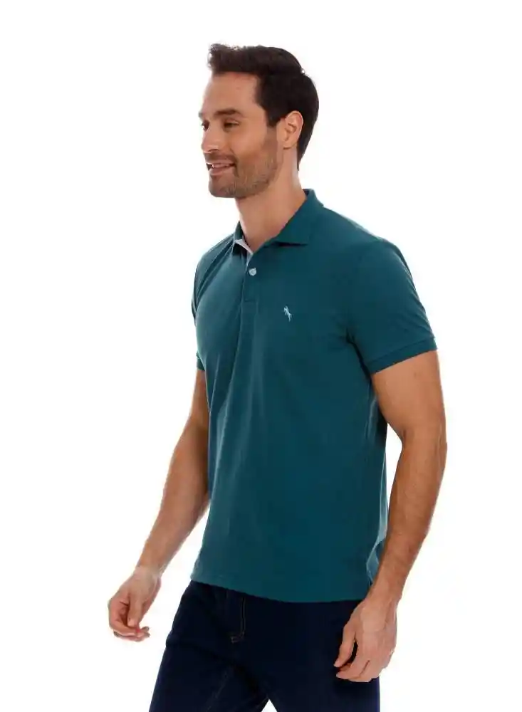 Polo Camiseta para Hombre M - Oliva