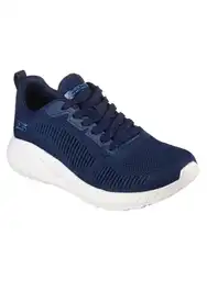 Skechers Tenis Mujer Bobs Squad Chaos Azul Talla 8