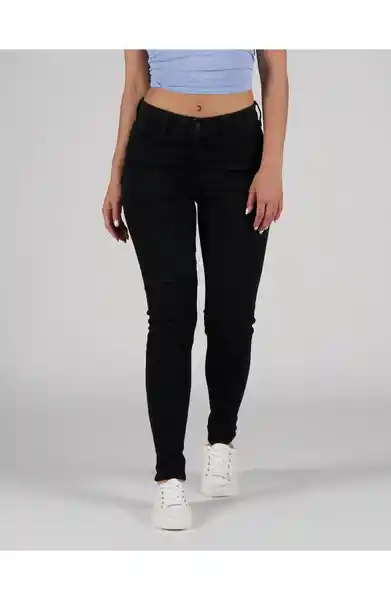 Jean Jegging High-Rise Mujer Negro Talla 0 LONG American Eagle