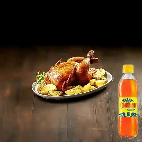 Combo 1 Pollo + Colombiana 400 ml