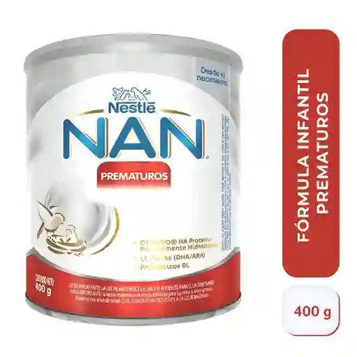 Fórmula infantil NAN PREMATUROS x 400g