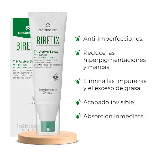 Biretix Spray Tri Active Spray Cantabria Labs