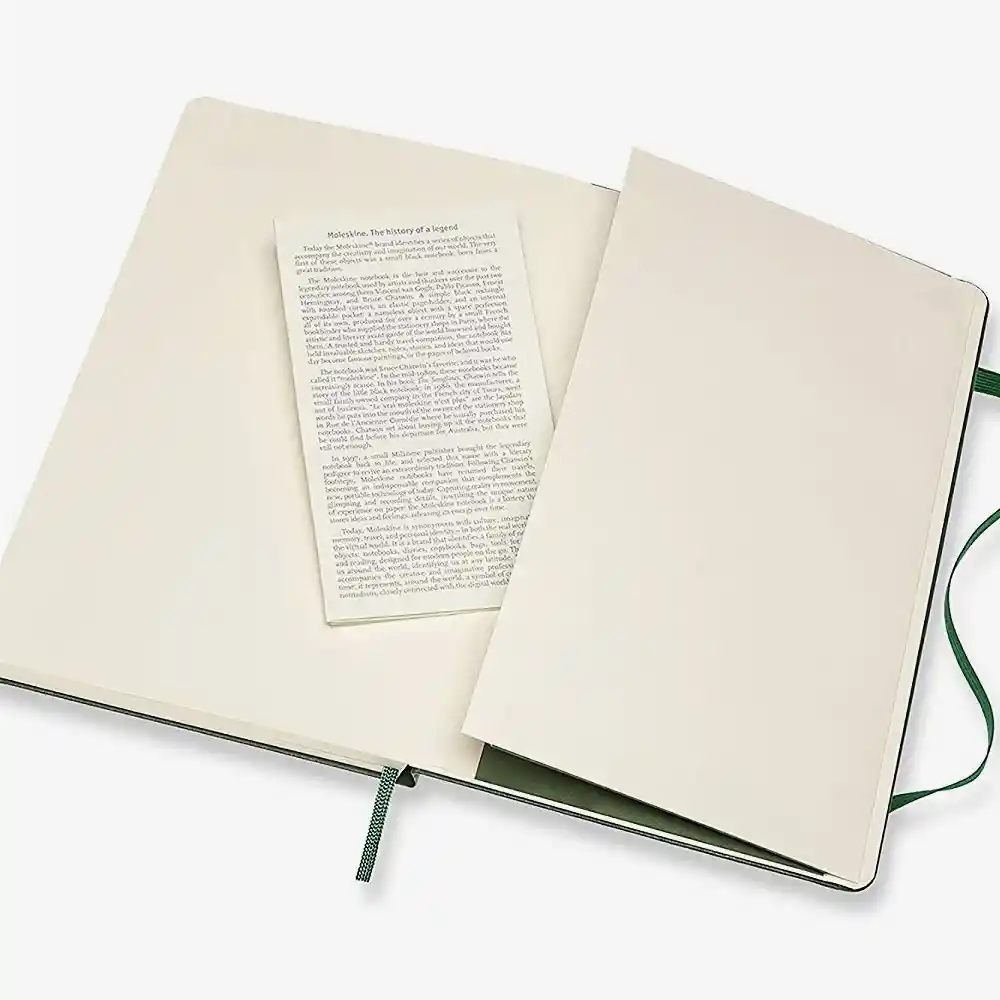 Inkanta Cuaderno Grande Blanca Verde Mirto Hc