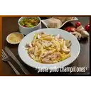 Pasta Pollo Champiñones