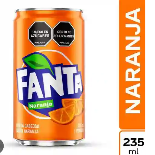 Fanta naranja 235 ml